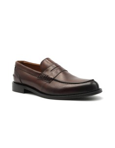 Exton mocassino elegante fondo cuoio 2